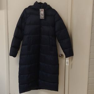 NWT Long Puffer coat